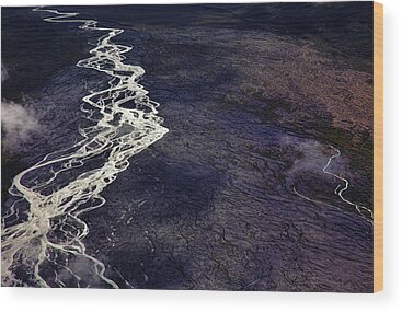 Tanana River Wood Prints
