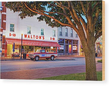 Small Town America Wood Prints