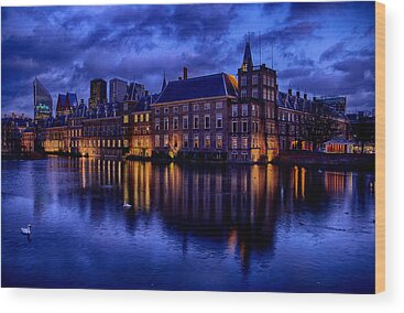 Binnenhof Wood Prints