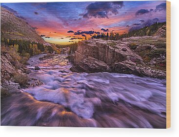 Glacier Np Wood Prints