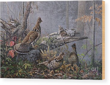 Wisconsin Wildlife Wood Prints