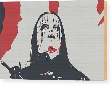 20×30cm Joey Jordison Canvas Painting Print Room Decoration Poster Wall Art Frame-style1 08×12inch