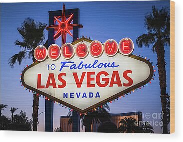 Welcome To Las Vegas Wood Sign – Patriot Wood