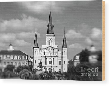 St Louis Cathedral Wood Prints