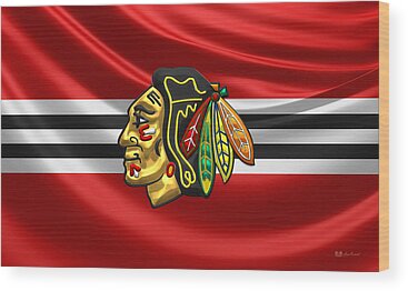 Chicago Blackhawks Wood Prints