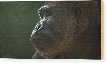Gorilla Wood Prints