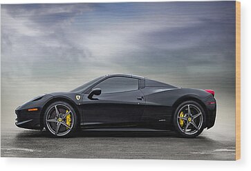 Ferrari 458 Wood Prints