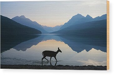 Glacier National Park Wood Prints