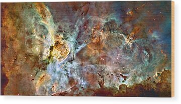 Carina Nebula Wood Prints