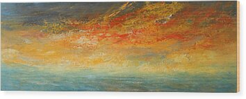 Sunset Wood Prints
