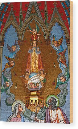 El Arte Catolico Wood Prints