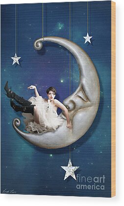 Paper Moon Wood Prints