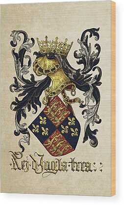 Book Of Arms Wood Prints