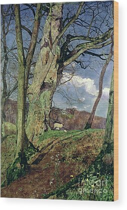 John William Inchbold Wood Prints