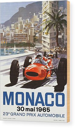 Monaco Wood Prints