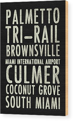 Coconut Grove Wood Prints