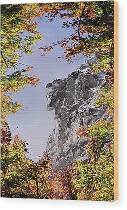 New Hampshire Mountains Wood Prints