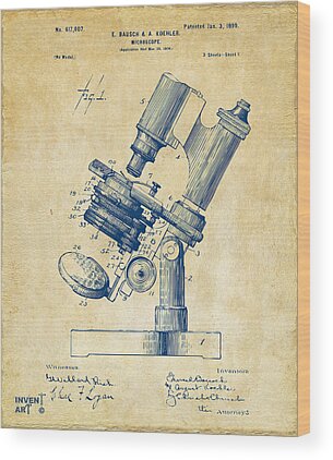 Designs Similar to 1899 Microscope Patent Vintage