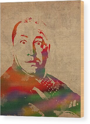 The Three Stooges Wood Prints