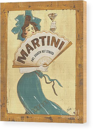 Martini Wood Prints