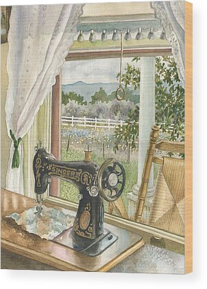 Sewing Machine Wood Prints