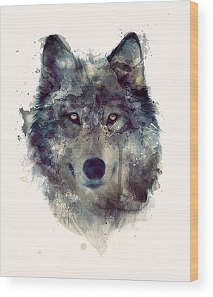 Wolves Wood Prints