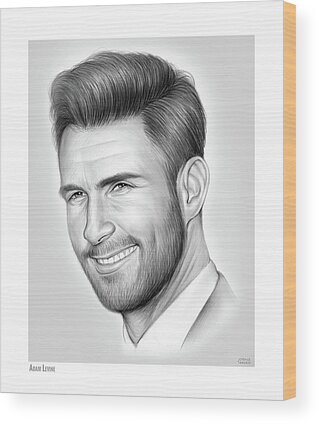 Adam Levine Wood Prints