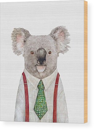 Koala Wood Prints