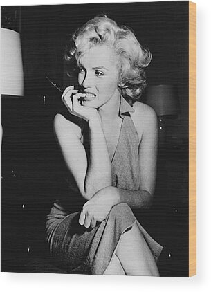Marilyn Monroe Wood Prints