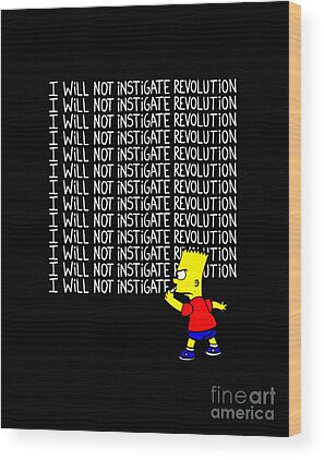 Lisa Simpson Wood Prints