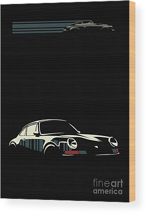 Automobile Racing Wood Prints