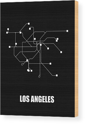 Designs Similar to Los Angeles Black Subway Map #1