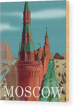 Kremlin Wood Prints