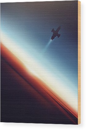 Scifi Wood Prints