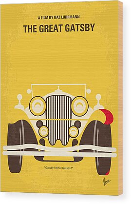 The Great Gatsby Wood Prints