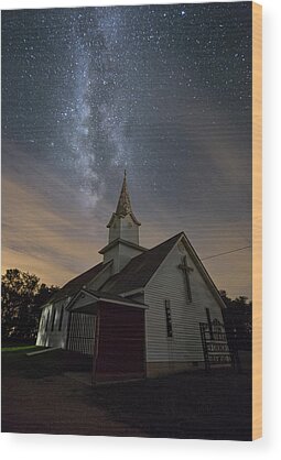 Zion Lutheran Church Wood Prints