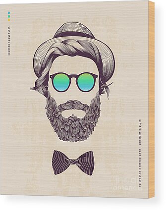 Designs Similar to Hipster With Hat And Jazz-bow