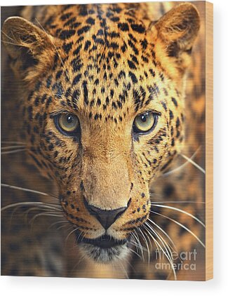 Leopard Wood Prints