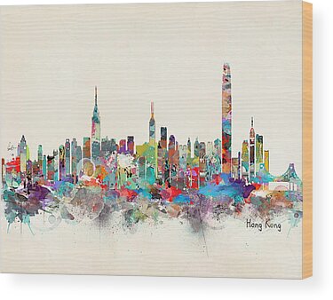 Hong Kong Wood Prints