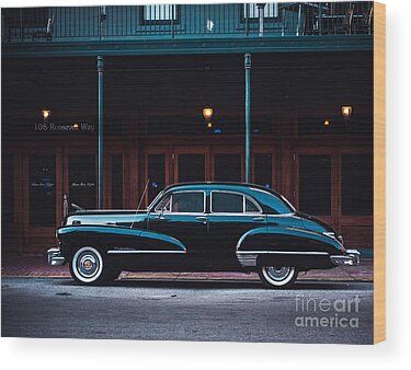 Vintage Cadillac Wood Prints