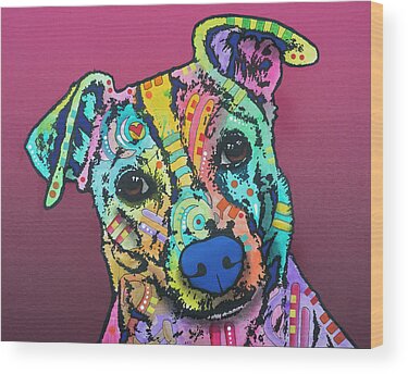 Smooth Fox Terrier Wood Prints