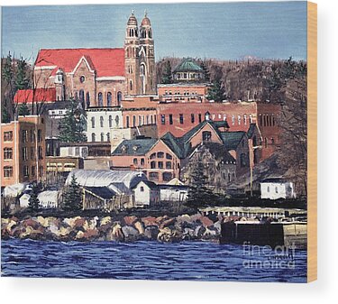 Marquette Michigan Wood Prints