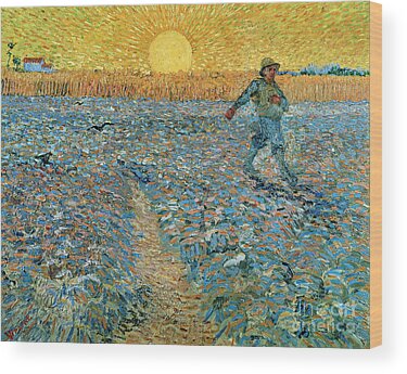 Vincent Van Gogh Work Wood Prints