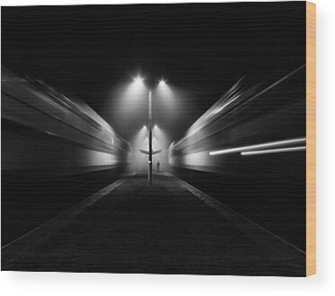 Time Exposure Wood Prints