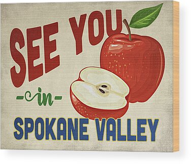 Spokane Valley Wood Prints