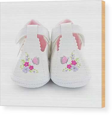 Baby Shoes Wood Prints