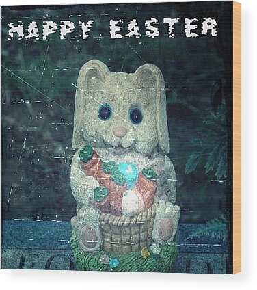 Happy Easter Wood Prints