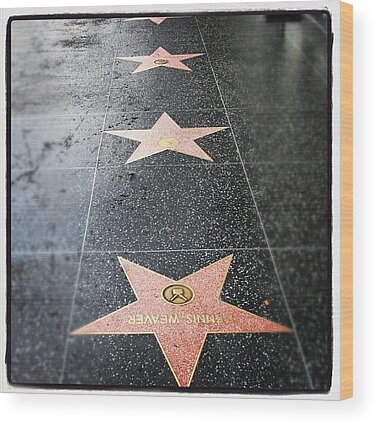 Hollywood Stars Wood Prints