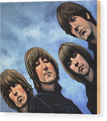 Fab Four Wood Prints