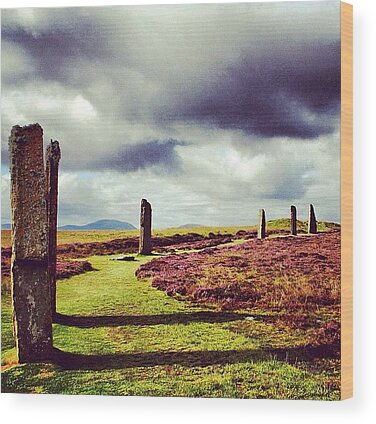Scotland Wood Prints